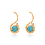 Slithering Serpentine Dangler Earrings - Bansri Mehta Design