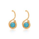 Slithering Serpentine Dangler Earrings - Bansri Mehta Design