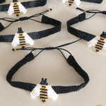 Busybee Beaded Adjustable Tassel Bracelet - Bansri Mehta Design