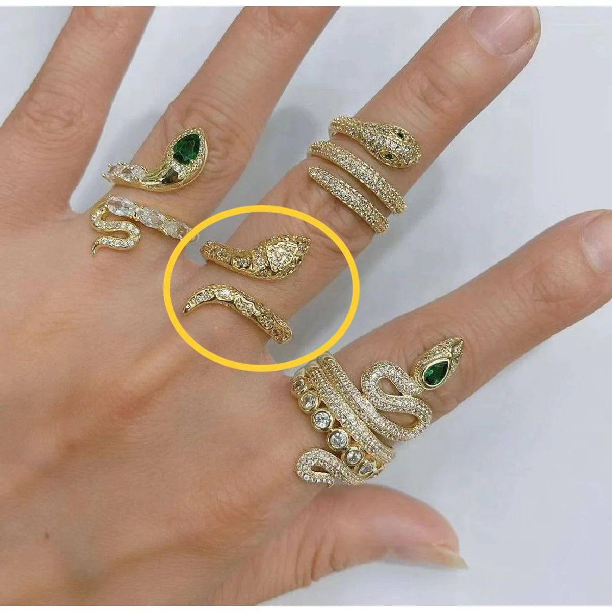 Serpent Twister Ring - Bansri Mehta Design