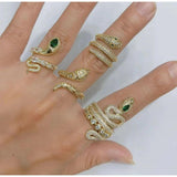 Serpent Twister Ring - Bansri Mehta Design