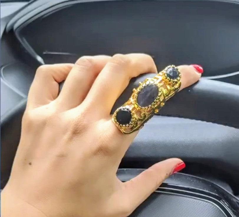 Queen's Crown Ring - Bansri Mehta Design
