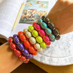 Sara Enamel Bangle Bracelet - Bansri Mehta Design