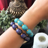 Sara Enamel Bangle Bracelet - Bansri Mehta Design