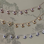 Mini Evil Eye Charm Bracelet - Bansri Mehta Design