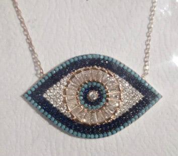 Elegant & Bold Third Eye Necklace - Bansri Mehta Design