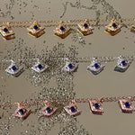 Mini Evil Eye Charm Bracelet - Bansri Mehta Design